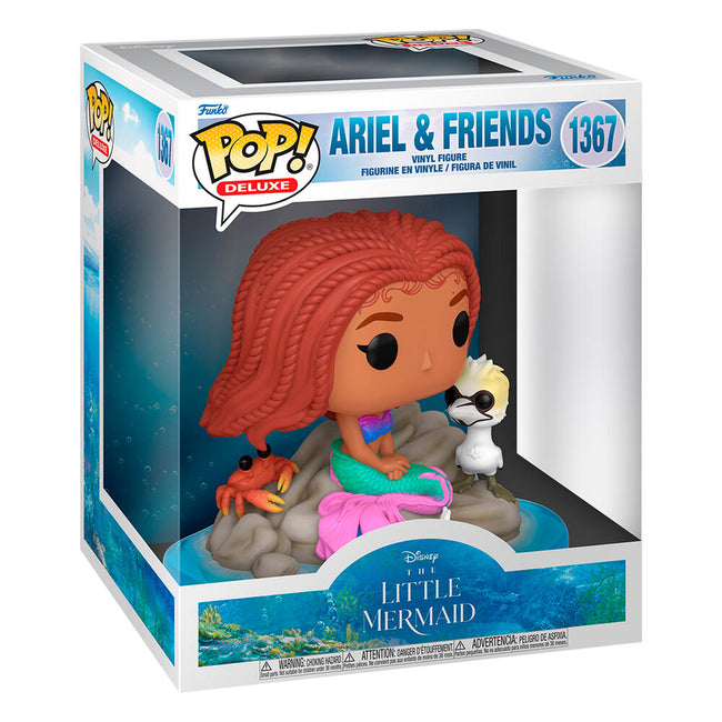 Figura Pop Deluxe Disney La Sirenita Ariel & Friends Hover Image