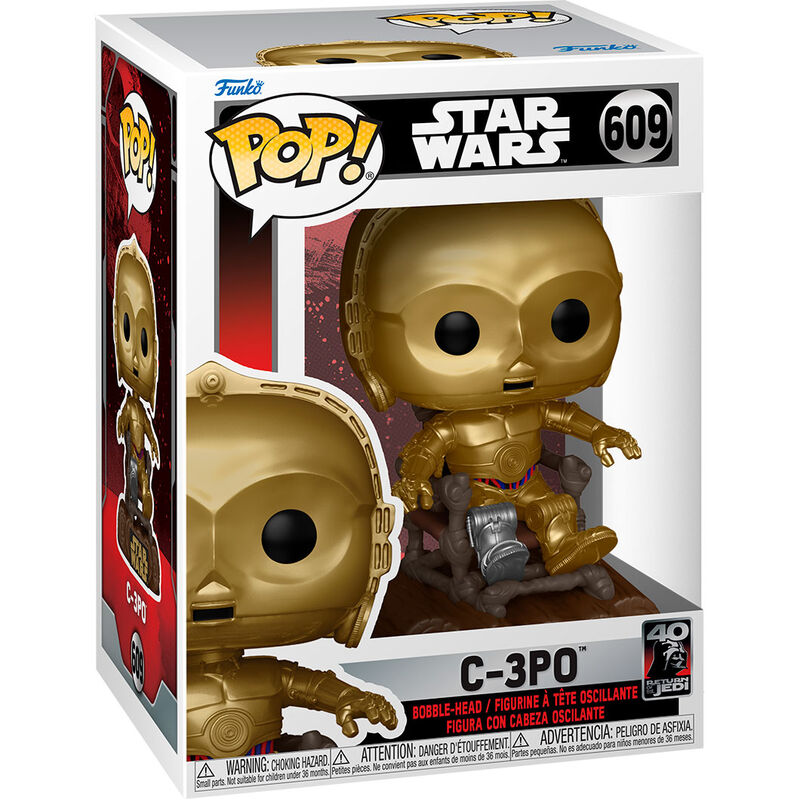 Figura Pop Star Wars 40Th C-3Po