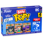 Blister 4 Figuras Bitty Pop Dc Comics Batman Adam West