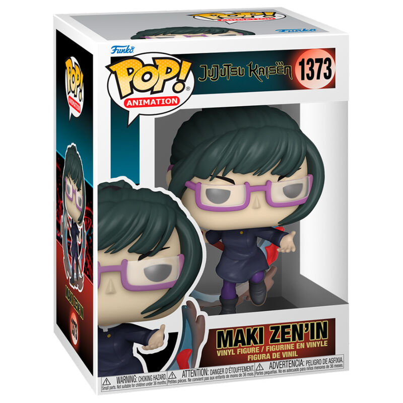 Figura Pop Jujutsu Kaisen Maki Zenin