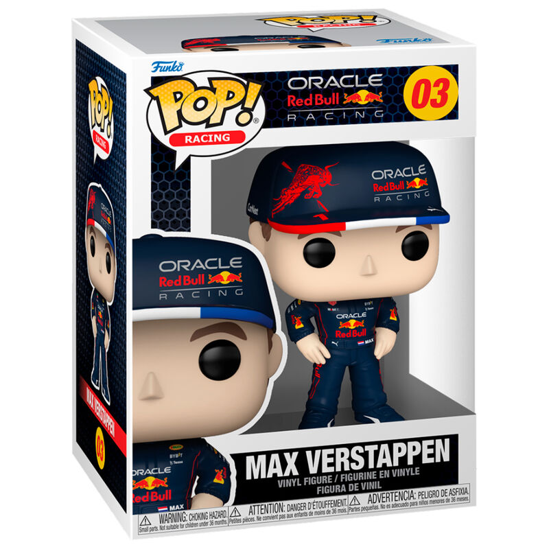 Figura Pop Formula 1 Max Verstappen