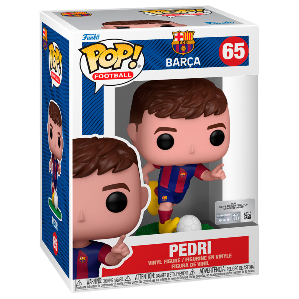 Figura Pop Football Fc Barcelona Pedri