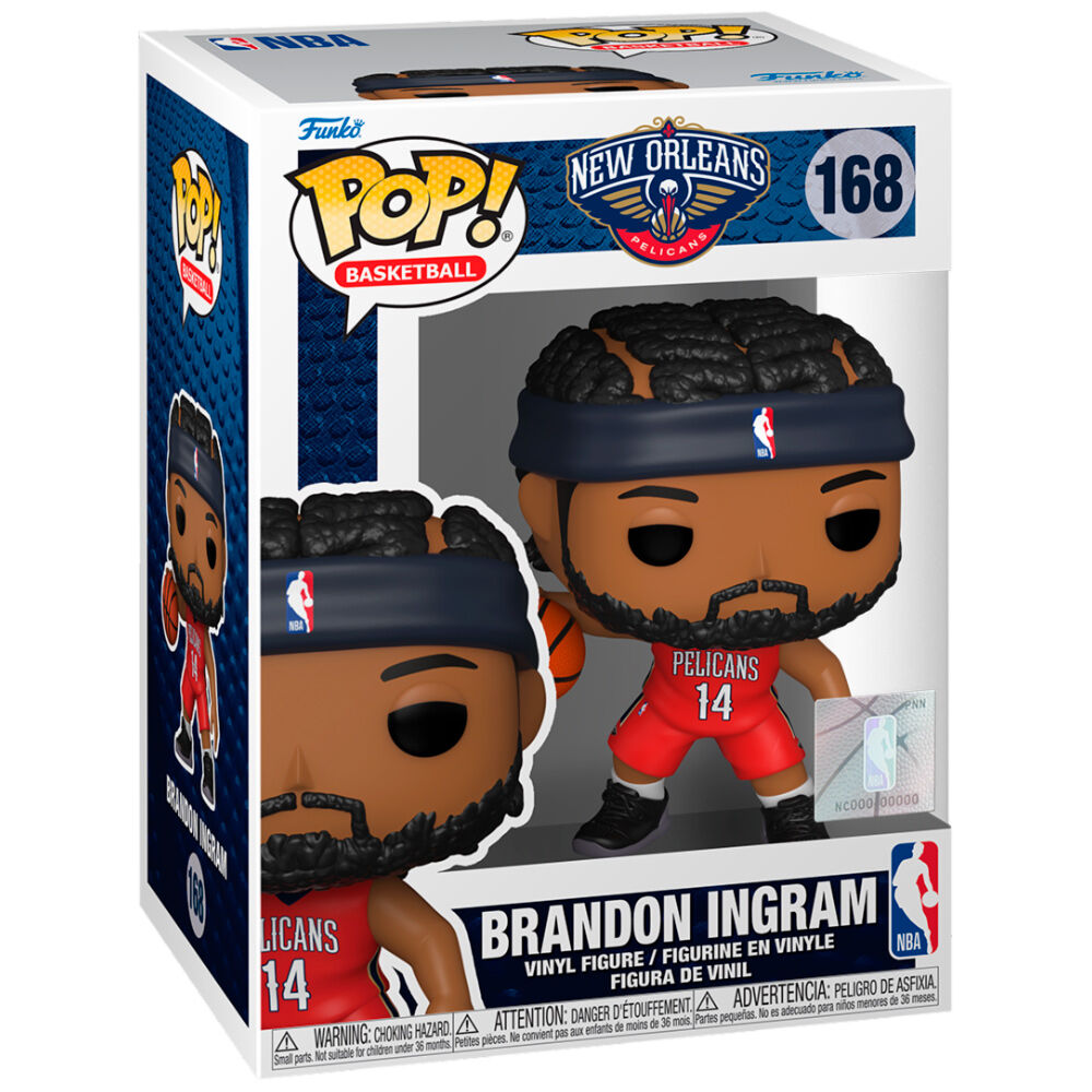 Figura Pop Nba New Orleans Pelicans Brandon Ingram