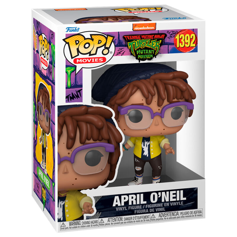 Figura Pop Tortugas Ninja April Oneil