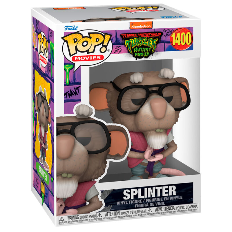 Figura Pop Tortugas Ninja Splinter