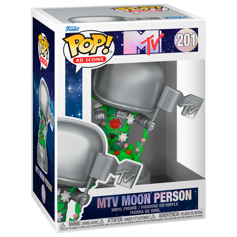 Figura Pop Mtv 40Th Anniversary Mtv Moon Person