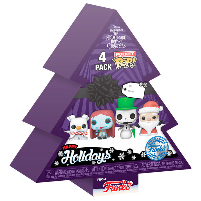 Arbol Con 4 Figuras Pocket Pop Disney Pesadilla Antes De Nav Hover Image