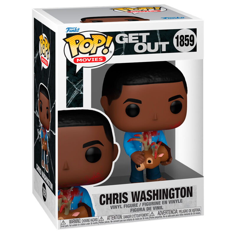 Figura Pop Get Out Chris Washington With Deer