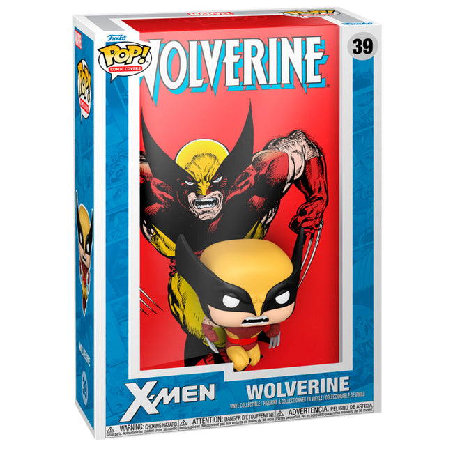 Figura Pop Comic Cover Marvel X-Men Wolverine Hover Image
