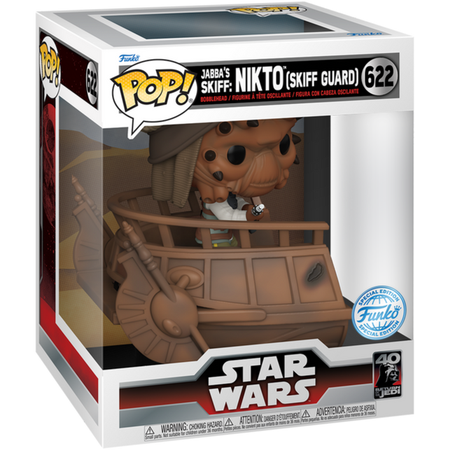 Figura Pop Deluxe Star Wars Nikto Skiff Guard Exclusive Hover Image