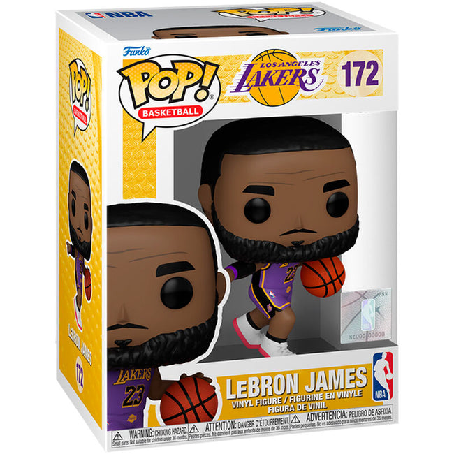 Figura Pop Nba Lakers Lebron James Hover Image