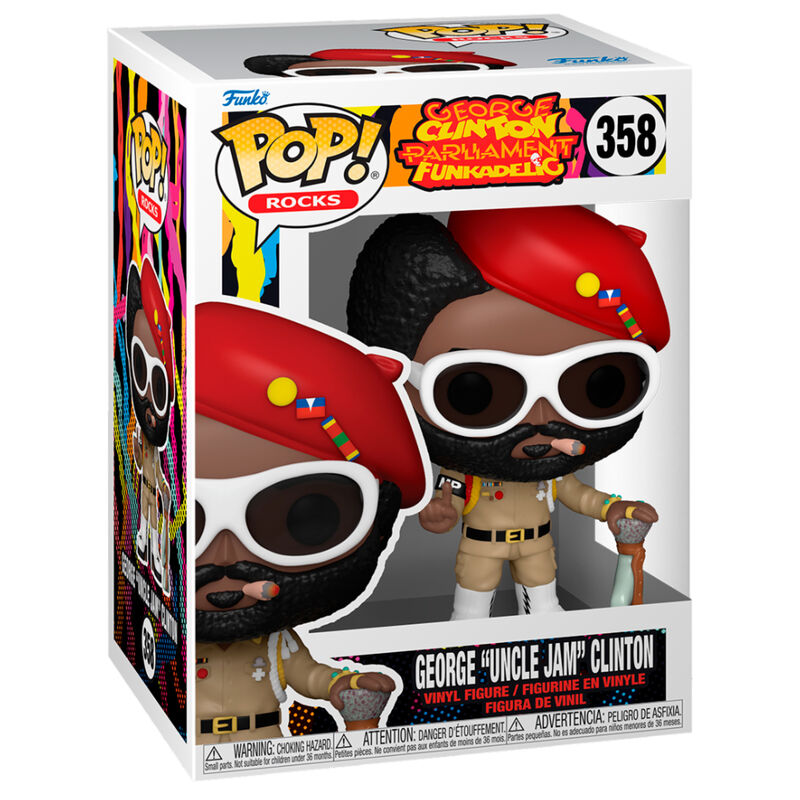 Figura Pop Rocks George Uncle Jam Clinton