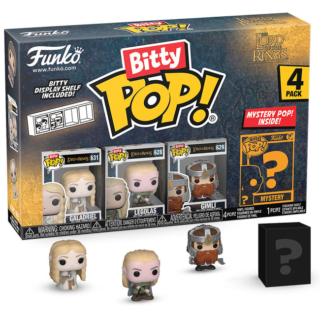 Blister 4 Figuras Bitty Pop El Seor De Los Anillos Galadrie Hover Image