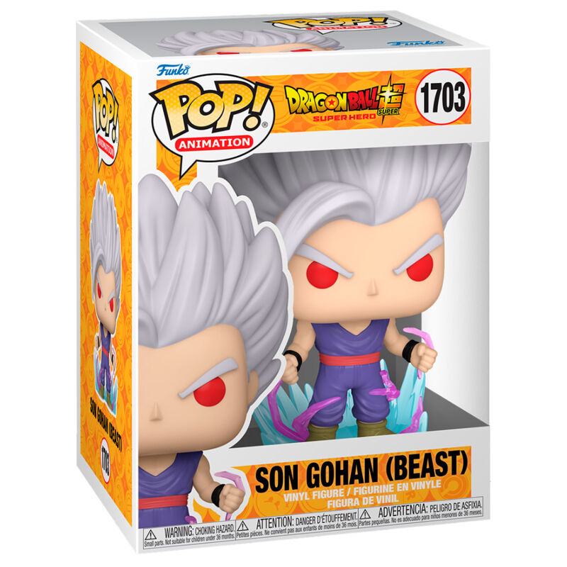 Figura Pop Dragon Ball Super Super Hero Gohan Beast