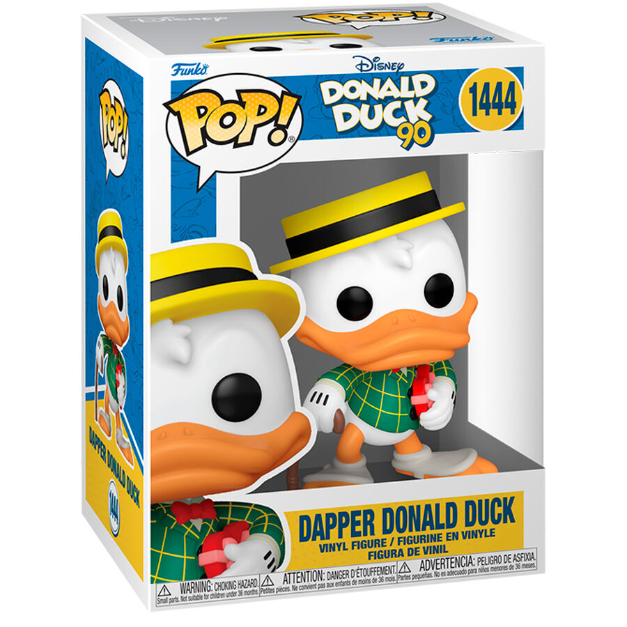 Figura Pop Disney 90Th Anniversary Dappper Donald Duck