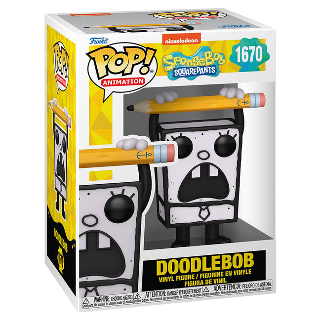 Figura Pop Bob Esponja Doodlebob Hover Image