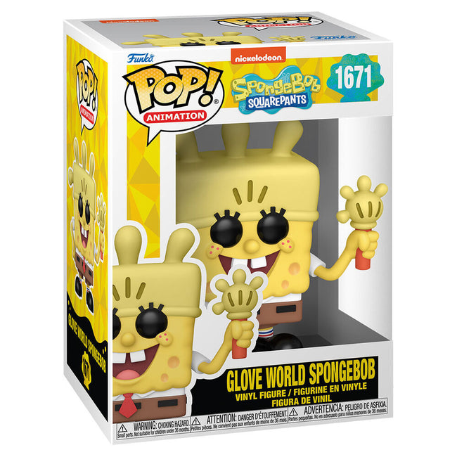 Figura Pop Bob Esponja Glove World Spongebob Hover Image