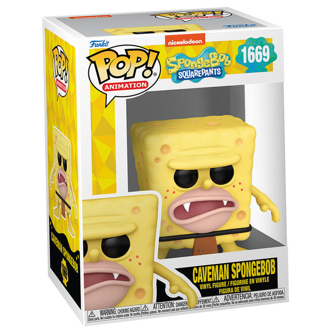 Figura Pop Bob Esponja Caveman Spongebob Hover Image