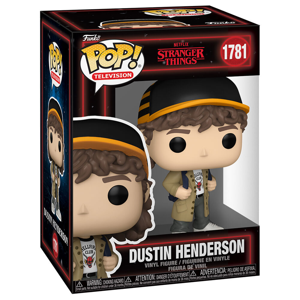 Figura Pop Stranger Things 5 Dustin Henderson
