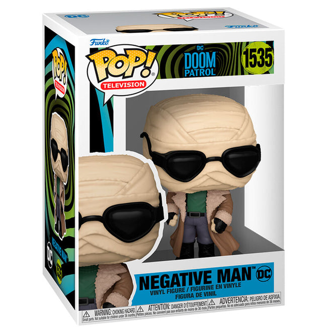 Figura Pop Dc Comics Doom Patrol Negative Man Hover Image
