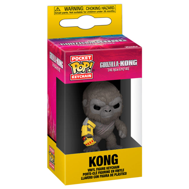 Llavero Pocket Pop Godzilla Y Kong El Nuevo Imperio Kong Hover Image