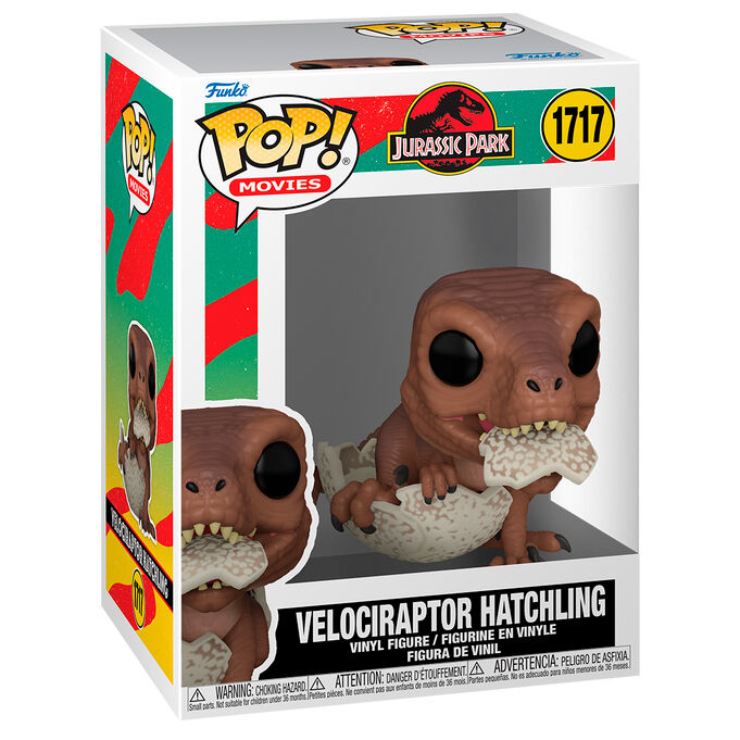 Figura Pop Jurassic Park Velociraptor Hatchling