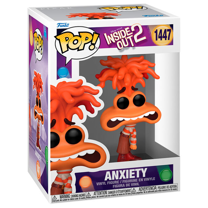 FIgura Inside Out 2 - Pop Ansiedad