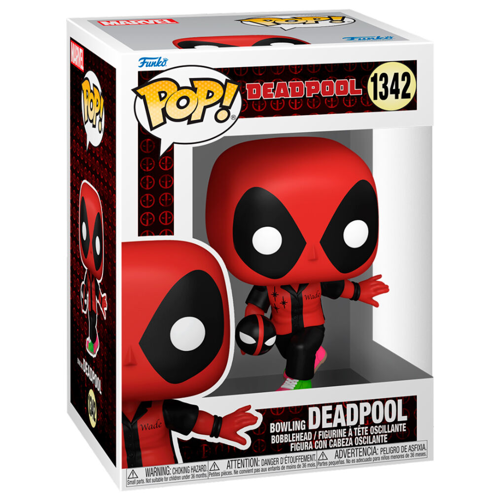 Figura Pop Marvel Deadpool - Deadpool Bowling