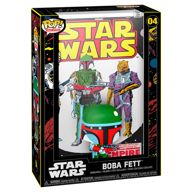 Figura Pop Comic Cover Star Wars Boba Fett Hover Image