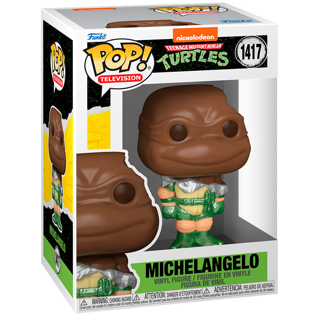 Figura Pop Tortugas Ninja Michelangelo