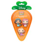 Blister 3 Figuras Carrot Pocket Pop Disney Princesas Rapunze