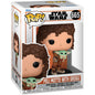 Figura Pop Star Wars Mandalorian 9 Peli Motto With Grogu