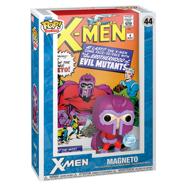 Figura Pop Comic Cover Marvel X-Men Magneto Exclusive Hover Image