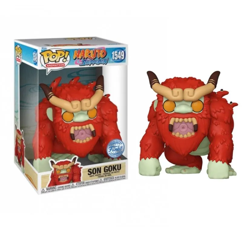 Figura Pop Naruto Shippuden Son Goku Exclusive 25Cm