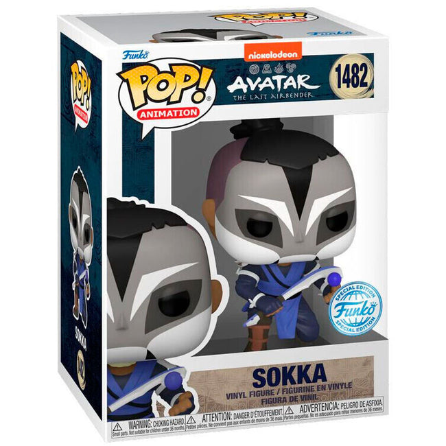 Figura Pop Avatar The Last Airbender Sokka Exclusive Hover Image