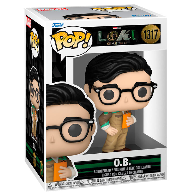 Figura Pop Marvel Loki 2 O.B.