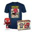 Set Figura Pop & Tee Marvel Spiderman Comic Cover