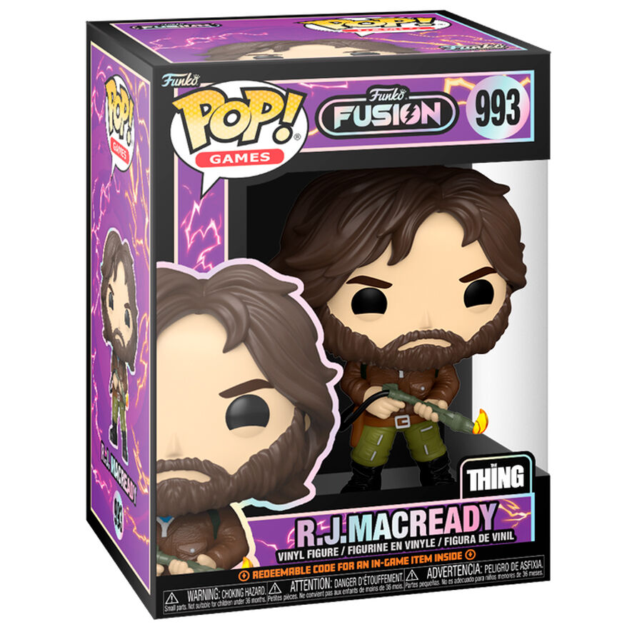 Figura Pop Funko Fusion The Thing R.J. Macready