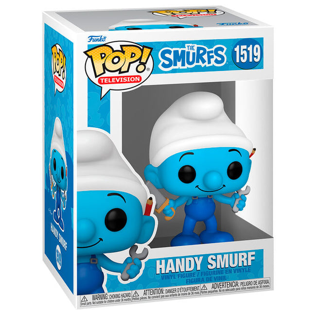 Figura Los Pitufos - Pop Pitufo Manitas Hover Image