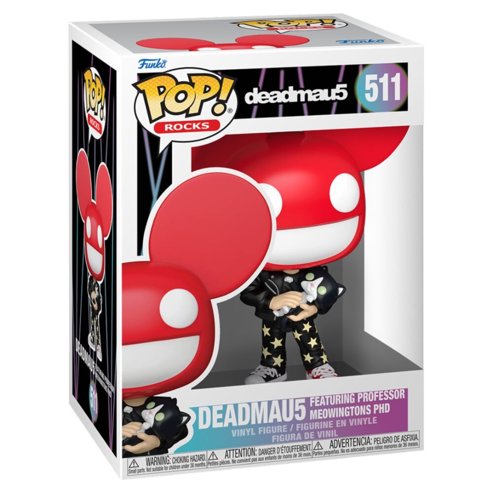 Figura Pop Deadmau5 Serie 2 - Deadmau5 With Cat