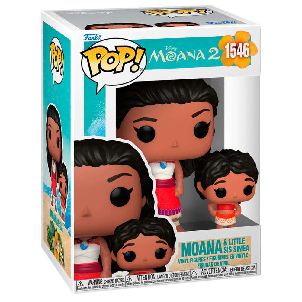 Figura Pop Disney Vaiana Moana 2 Moana & Simea