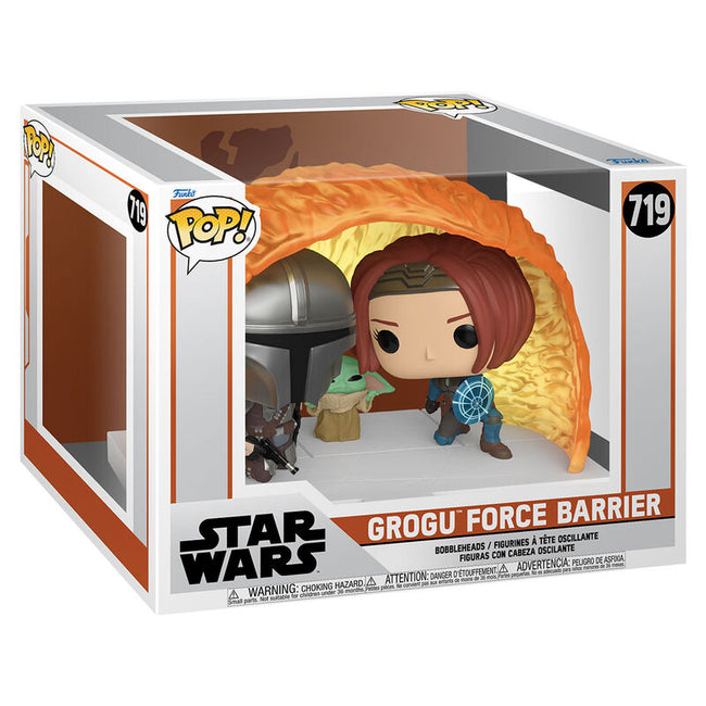 Figura Pop Moments Star Wars The Mandalorian Grogu Force Bar Hover Image