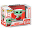 Figura Pop Star Wars Grogu With Christmas Cookie