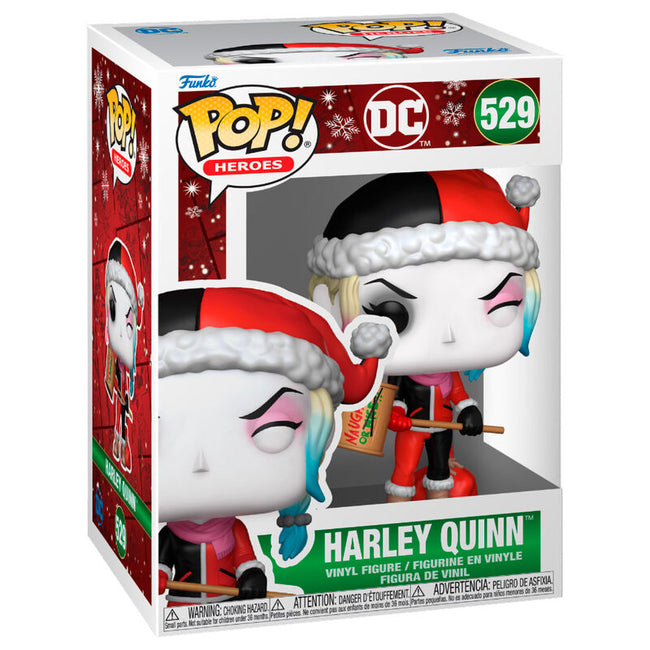 Figura Pop Dc Comics Harley Quinn Holiday Hover Image