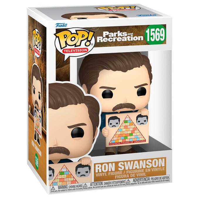 Figura Pop Parks And Recreation Ron Swanson