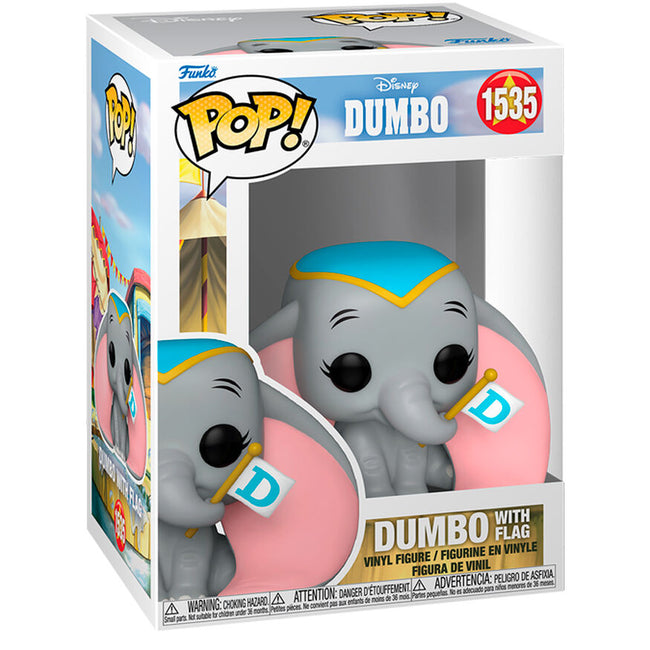 Figura Pop Disney Dumbo - Dumbo With Flag Hover Image