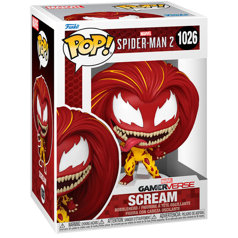 Figura Pop Marvel Spider-Man 2 Scream