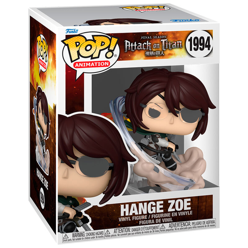 Figura Pop Attack On Titan Hange Zoe