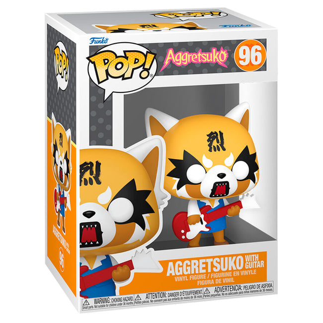 Figura Pop Aggretsuko - Aggretsuko With Guitar Hover Image
