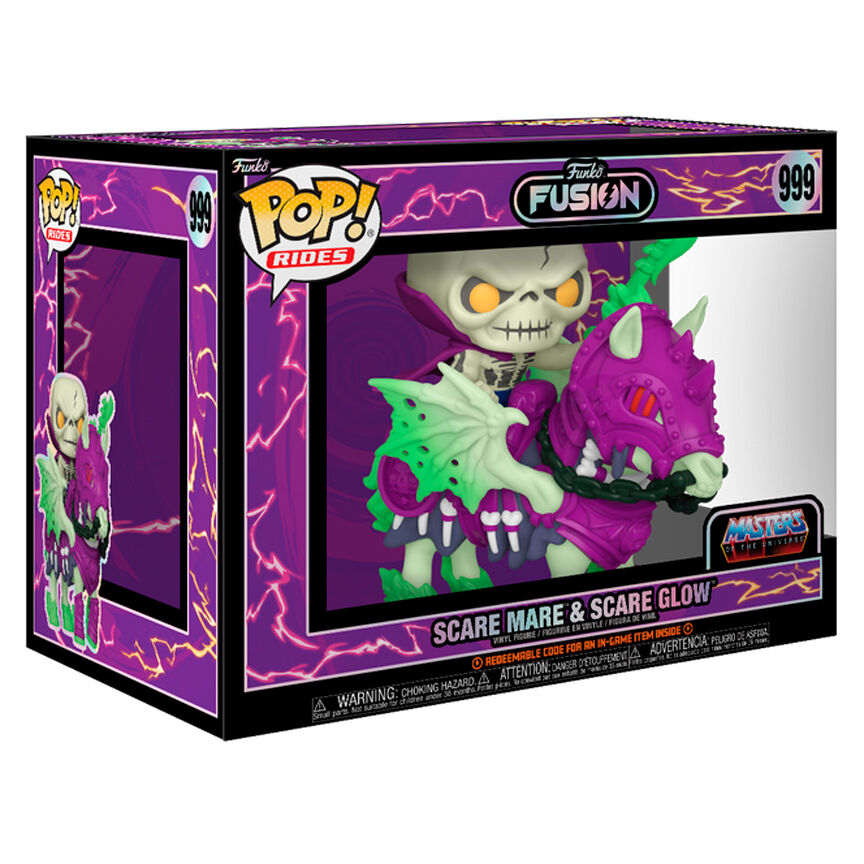 Figura Pop Funko Fusion Rides Masters Of The Universe Scare